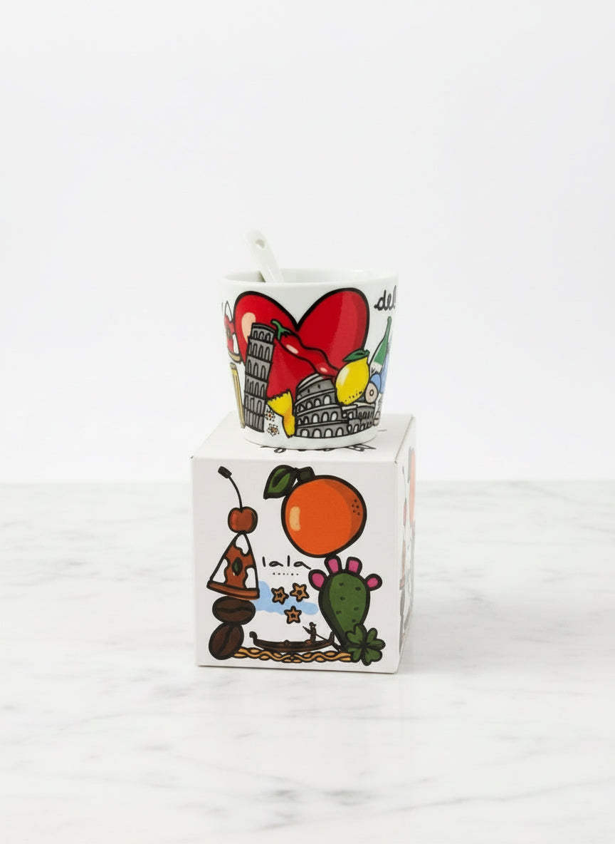 Tazzina "L’Italia nel Cuore”