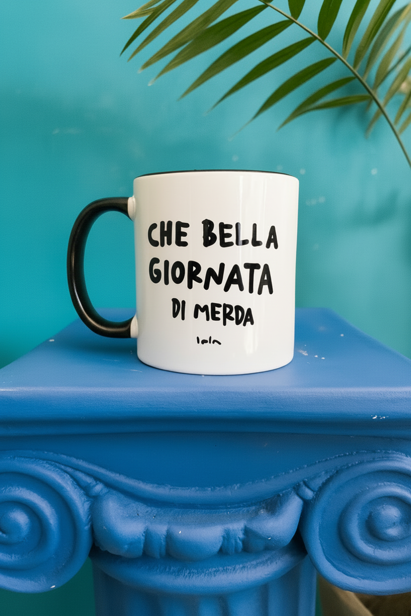 Mug "Che bella giornata di merda"
