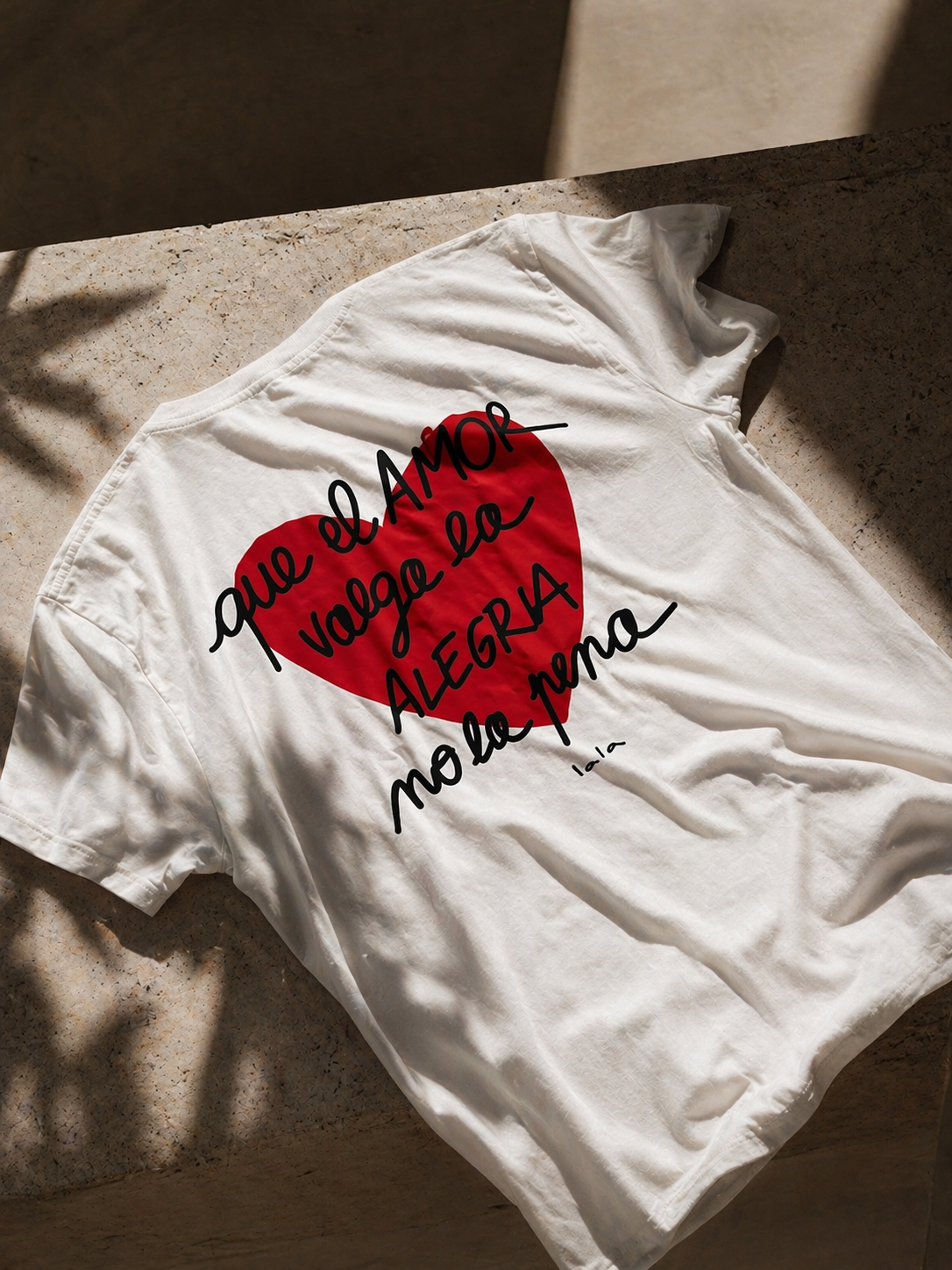 T-shirt Que el amor