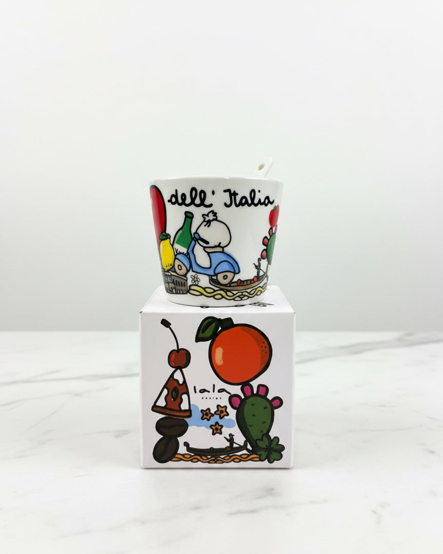Tazzina "L’Italia nel Cuore”